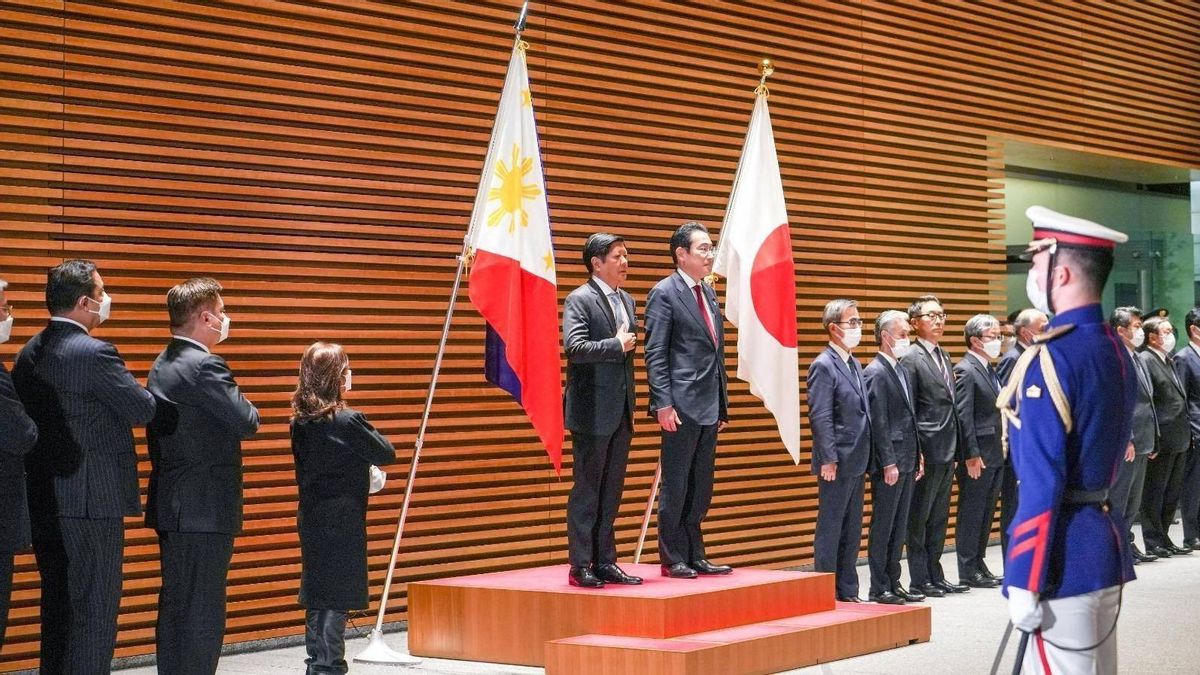 بعد الولايات المتحدة ، الرئيس ماركوس جونيور يدعو الفلبين إلى اتفاق مفتوح للقوات مع اليابان 