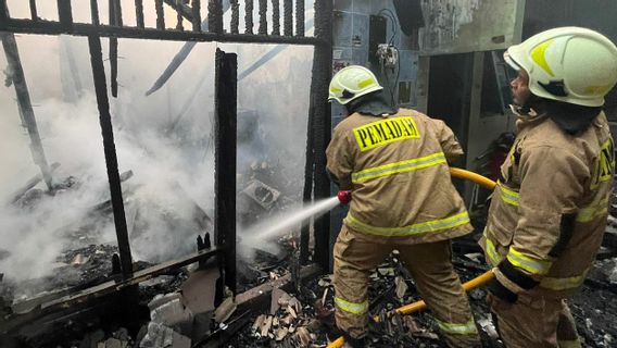 One Woman Died In Fire In 2 Neighborhoods In The Grogol Petamburan Area