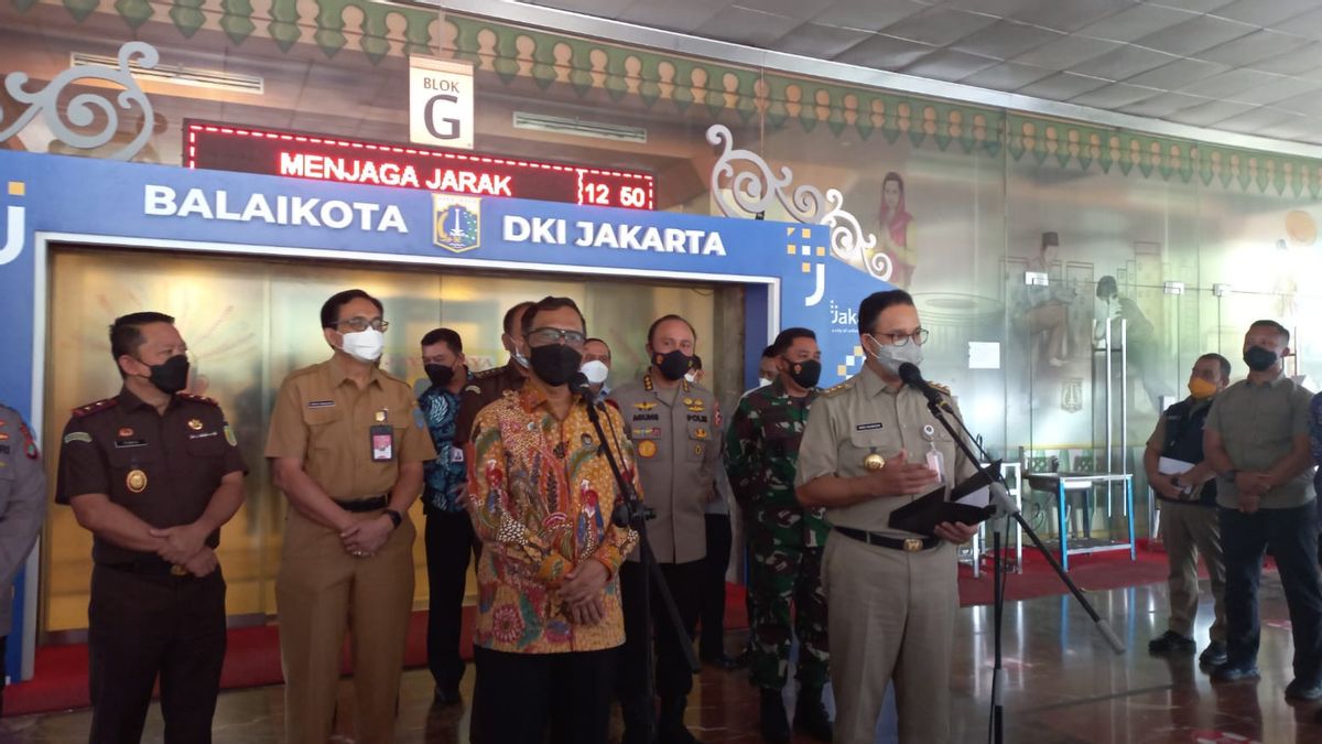 Jakarta Jadi Citra Indonesia di Mata Dunia, Mahfud Minta Anies Baswedan Komitmen Berantas Pungli