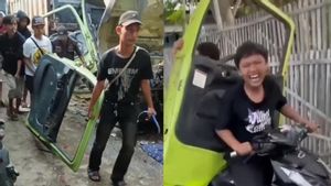 Tangerang Regency, la police poursuit les voleurs de camions