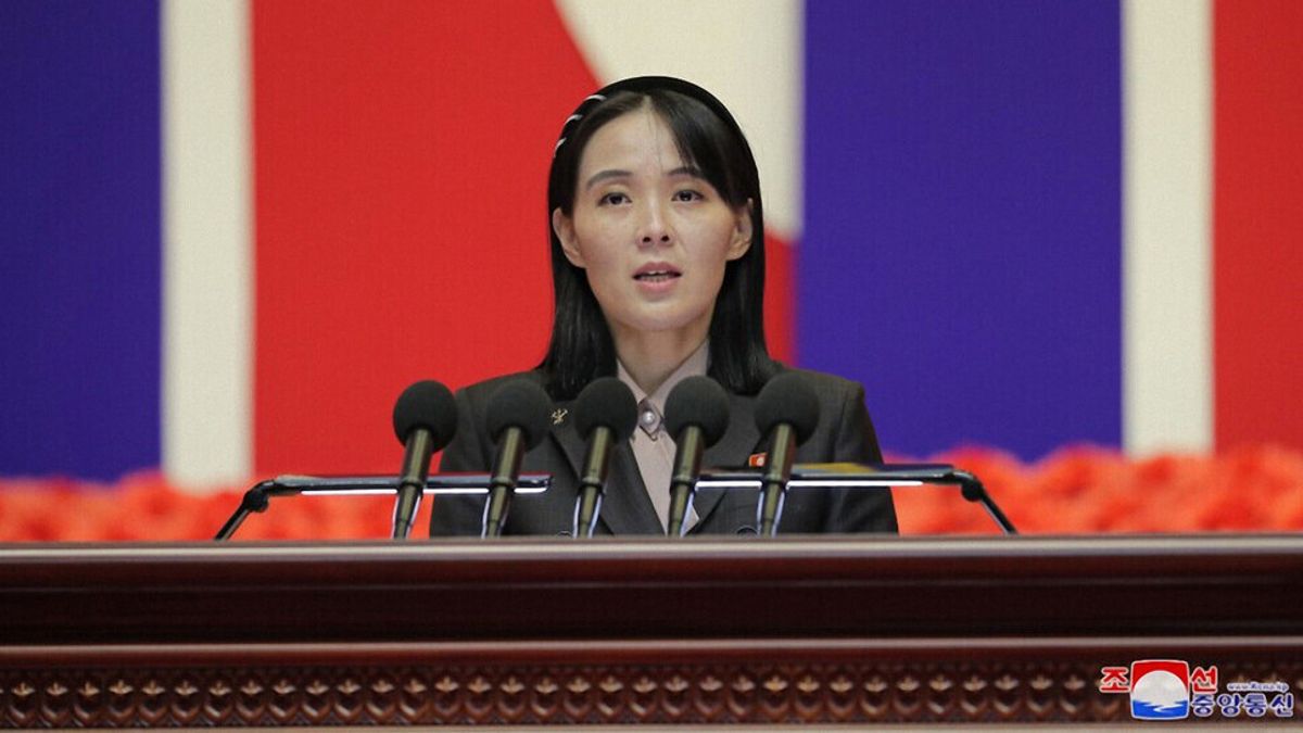 North Korean Leader Kim Yo-jong Criticizes Joint Korean-United States Drone Exercise