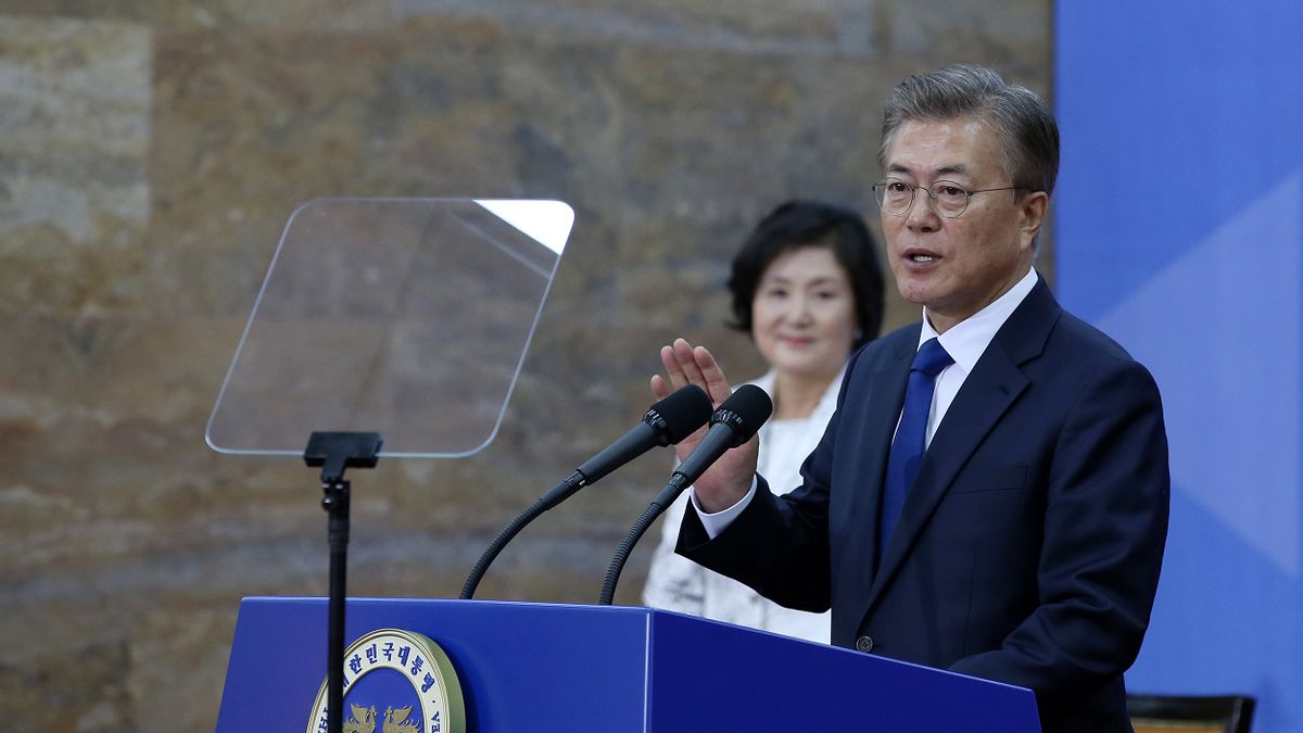 Voir L’ancienne Carte Du 18ème Siècle En Espagne, Le Président Moon Appelle L’île De Dokdo En Corée Du Sud