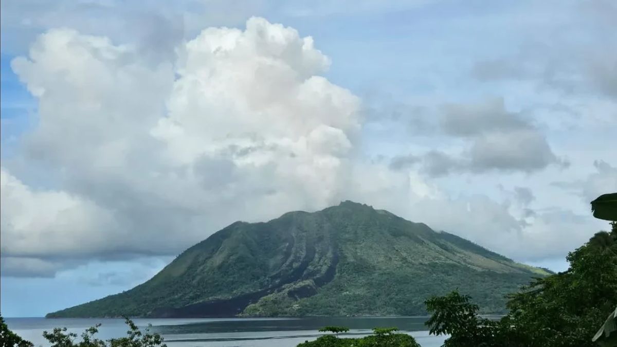 Eruption Returns, Mount Ruang Sitaro North Sulawesi Rises Status So Be Alert