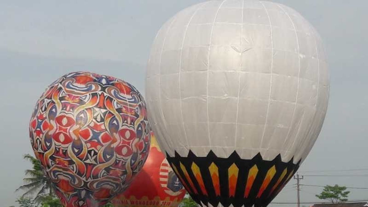 Polres Wonosobo Amankan Festival Balon Udara