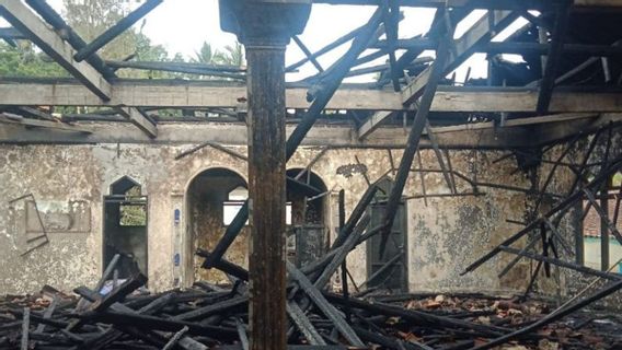 حرق مسجد الهداية من قبل ODGJ جاهز لإعادة بنائه ، قائد شرطة غاروت: سيكون أفضل
