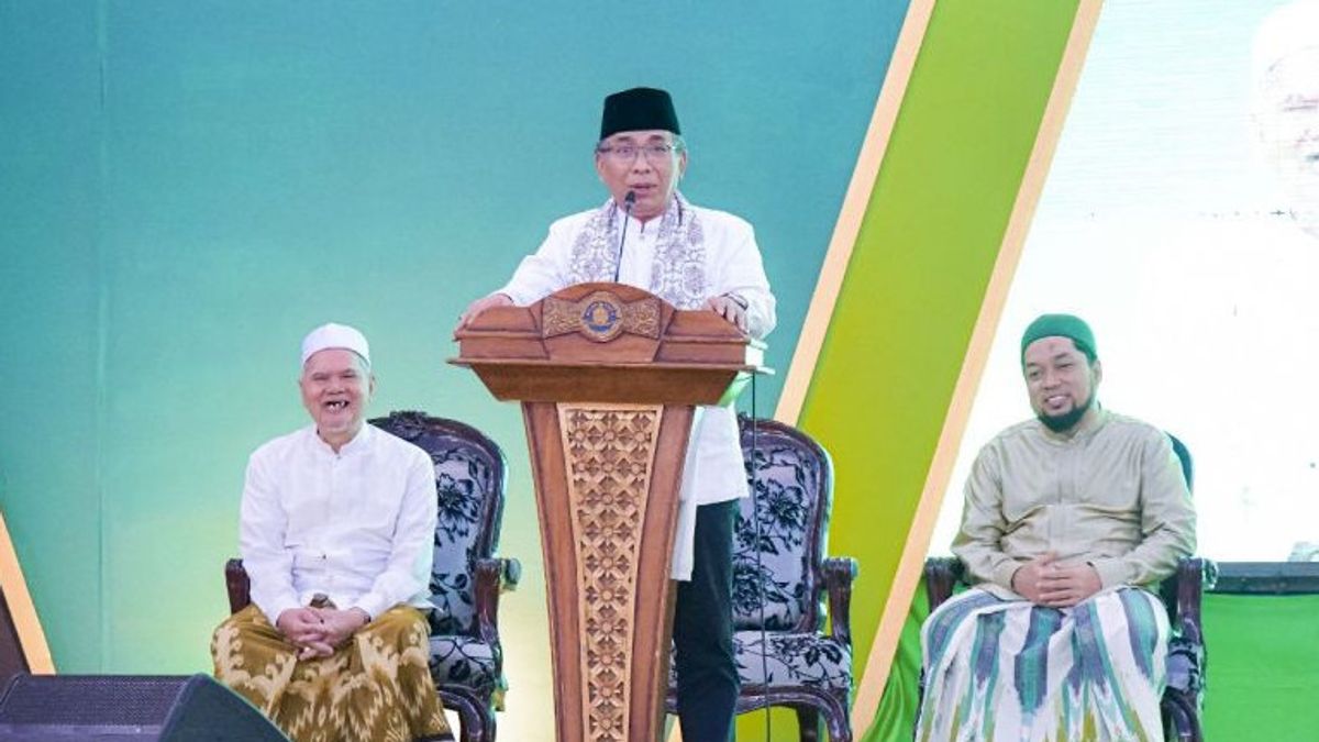 Gus Yahya Encourages NU Ulama To Find Conflict Solutions In The Community