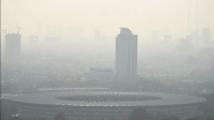 Minggu Pagi Kualitas Udara Jakarta Urutan 10 Besar Terburuk di Dunia