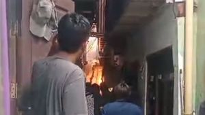 Permukiman Padat Penduduk di Kwitang Senen Terbakar