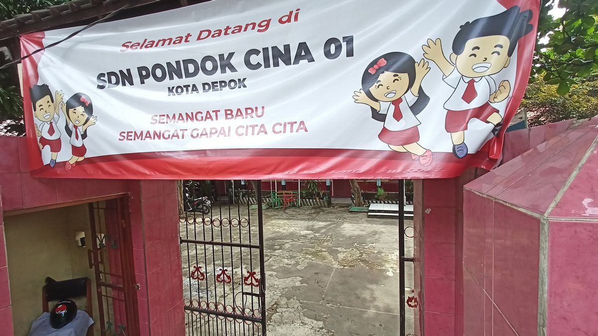 في اليوم الأول من دخول المدرسة 2023 ، ما هو وضع SDN Pondok Cina 1 Depok الذي تم نقله سياسيا؟