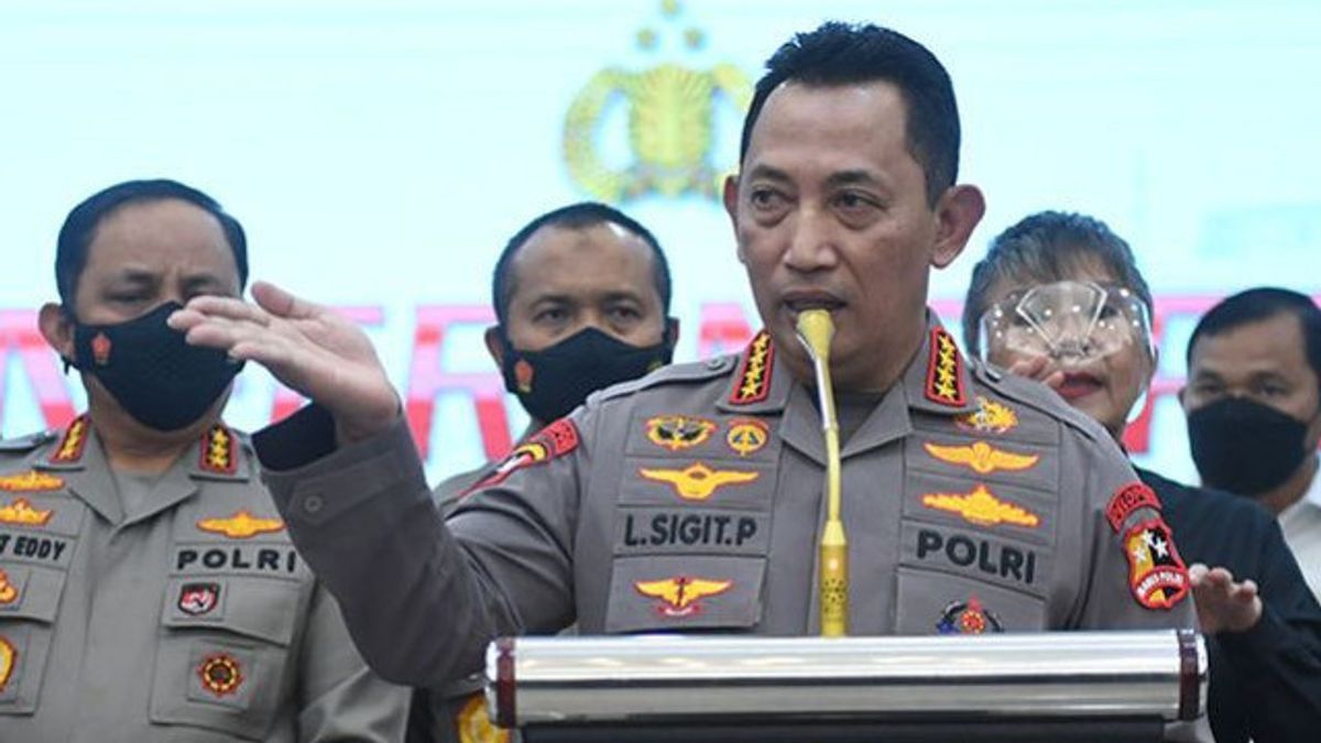 The National Police Chief, General Sigit, Admitted That He Was Close To Ferdy Sambo Because Of The Head Of The Propam Division, But Firm In Problems