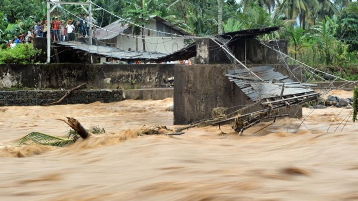 Empat Dusun di Desa Malaka, Lombok Utara, NTB, Diterjang Banjir Bandang