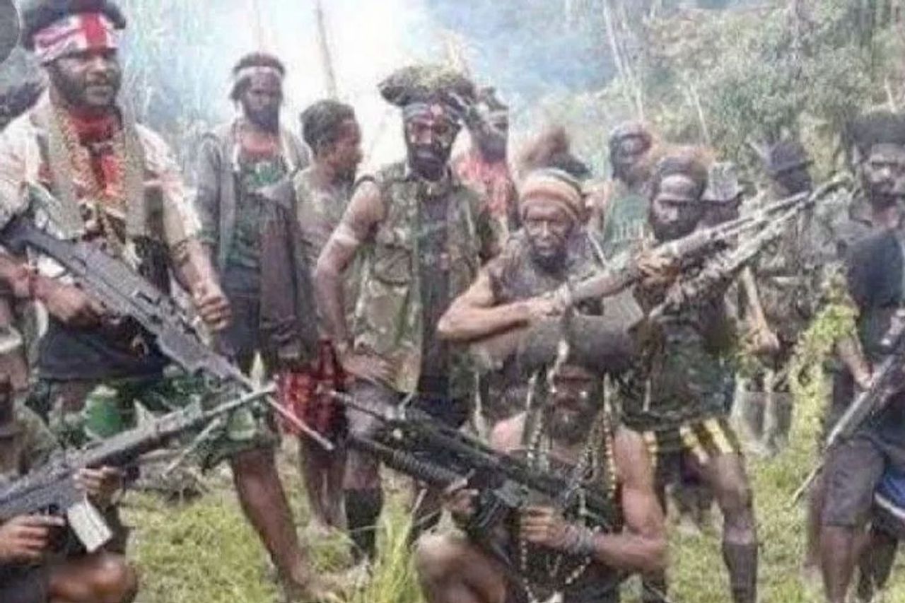 OPM Returns To Action, Burns Kiosks And Schools In Paniai Papua