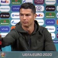 Aksi Cristiano Ronaldo Singkirkan Minuman Bersoda Coca-Cola dalam Sejarah Hari Ini, 14 Juni 2021