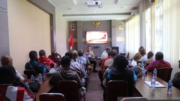 Ahead Of Christmas, Sorong Police Collaborates With 23 Tribal Heads To Maintain City Security