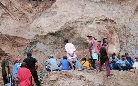 Tambang Pasir di Sukabumi Longsor Timbun Penambang