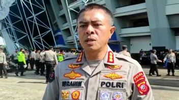 西爪哇地区警察确保在Persib Vs Persija期间体育场内没有警察