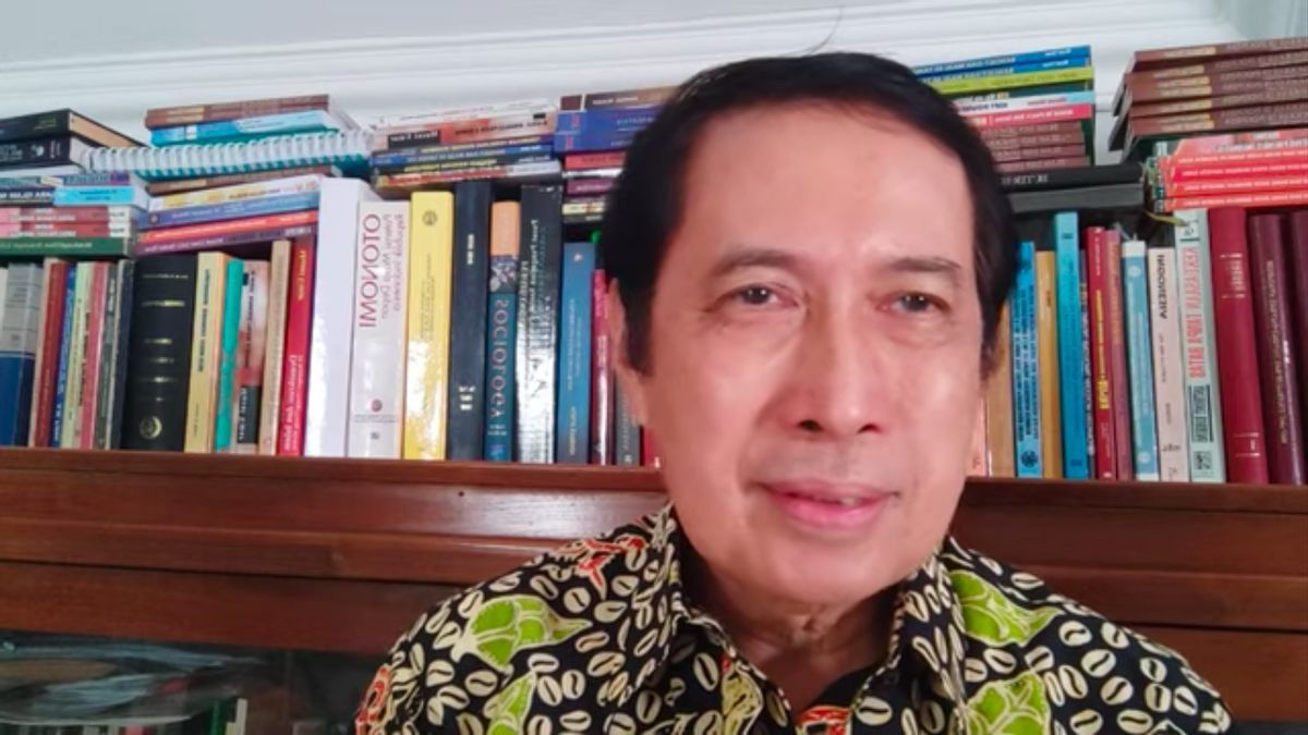 Musni Umar教授说Anwar Usman在与Jokowi的妹妹Idayati结婚后不需要退出MK。