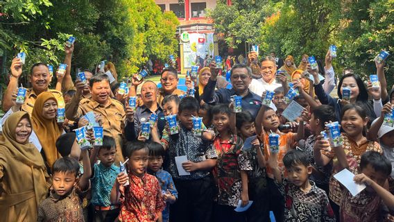 Support Free Nutritious Eating, GKSI Distributes Milk Throughout Indonesia