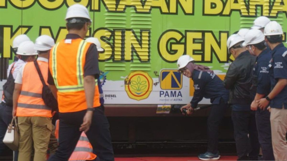 Le ministère de l’Énergie et des Ressources minérales commence à tester le biodiesel B40 sur le train