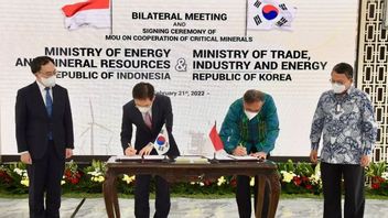 印尼与韩国签署合作开发关键矿产