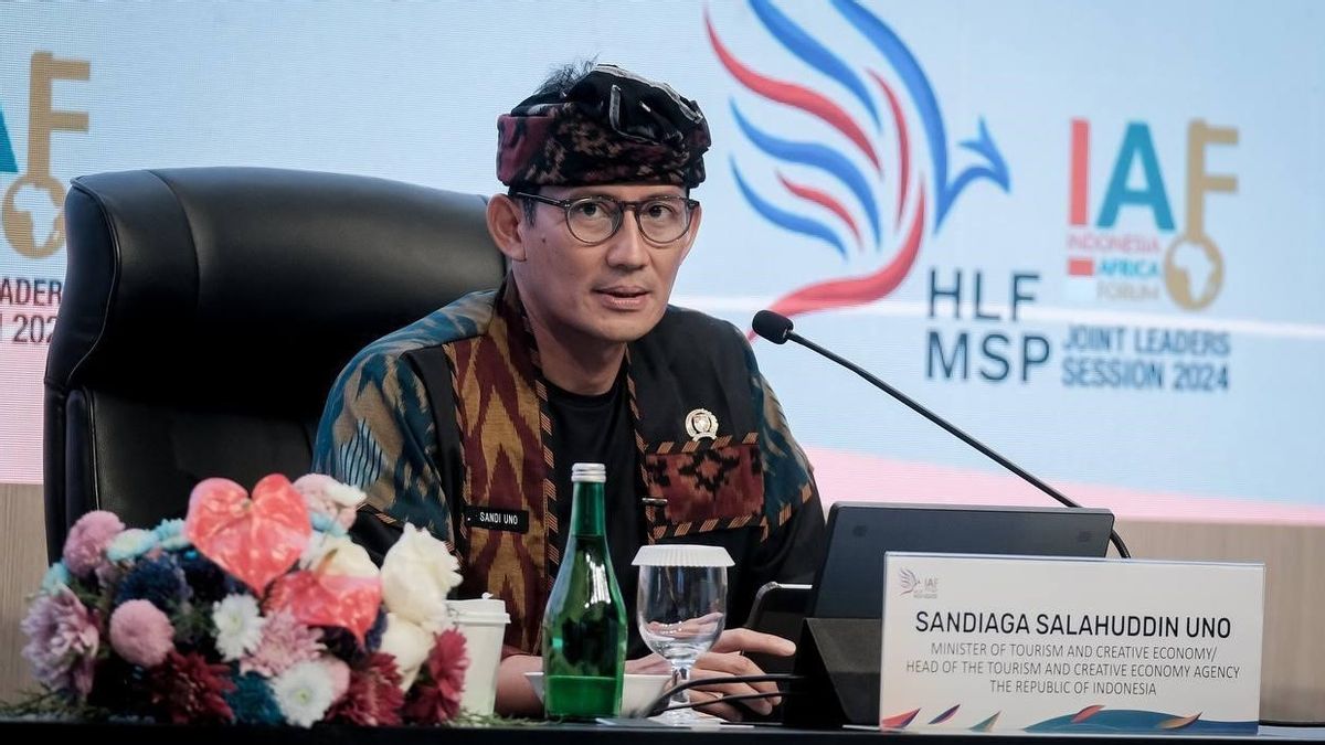 Sandiaga Uno: HLF-MSP dan IAF 2024 Perkuat Pariwisata Indonesia dan Kerja Sama Ekonomi Kreatif dengan Afrika