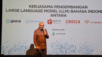 Indonesian LLM From BRIN, CORIKA, GDP Venture, And AI Singapore Is Expected To Develop Into Regional Language