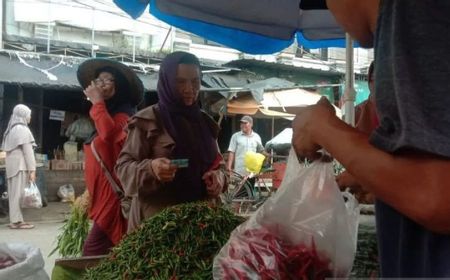 Cabai Merah Keriting di Pasar Tradisional OKU Sumsel Tembus Rp80 Ribu per Kilogram