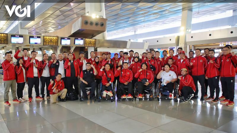 Kemenpora Berangkatkan Tim RI Ke IWAS World Games Untuk Persiapan ...