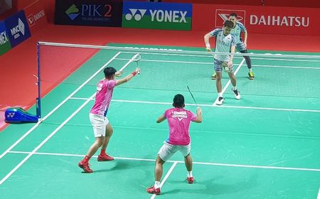 Menangi Perang Saudara Lawan Pramudya/Yeremia, Fajar/Rian Menembus Perempat Final Indonesia Masters 2022