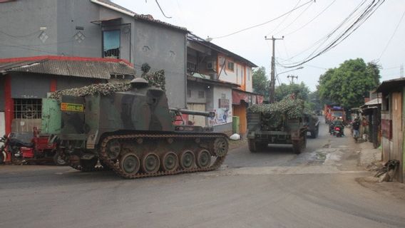 Let Not Hoax! Kapendam Jaya Tells The Chronology Of Tank Training Accused Of Blocking Bogor-Bekasi Travelers