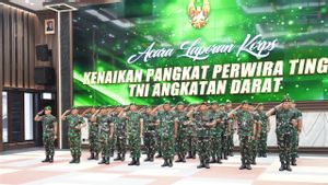 Kasad Jenderal Maruli Ingatkan Kenaikan Pangkat Harus Menjadi Motivasi Peningkatan Kualitas Pengabdian