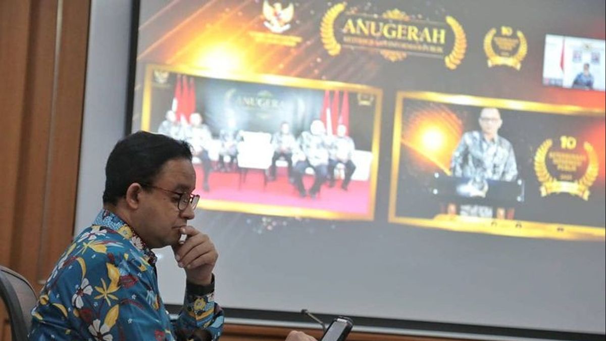 The Third Time Anies Wins Public Information Openness Award