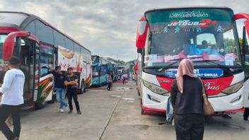 Integrated Terminal Amplas Medan Records 3,663 Passengers On The Backflow Of The Nataru Holiday