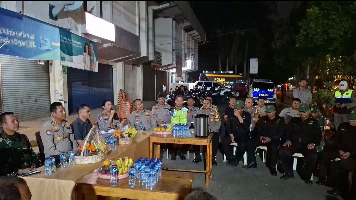 Duduk Bareng Warga di Pesanggrahan, Polisi Ingatkan Bahaya Judol dan Pinjol