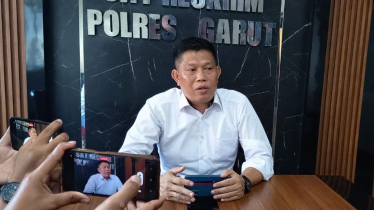agressor à Angkot Leles Garut arrêté par la police