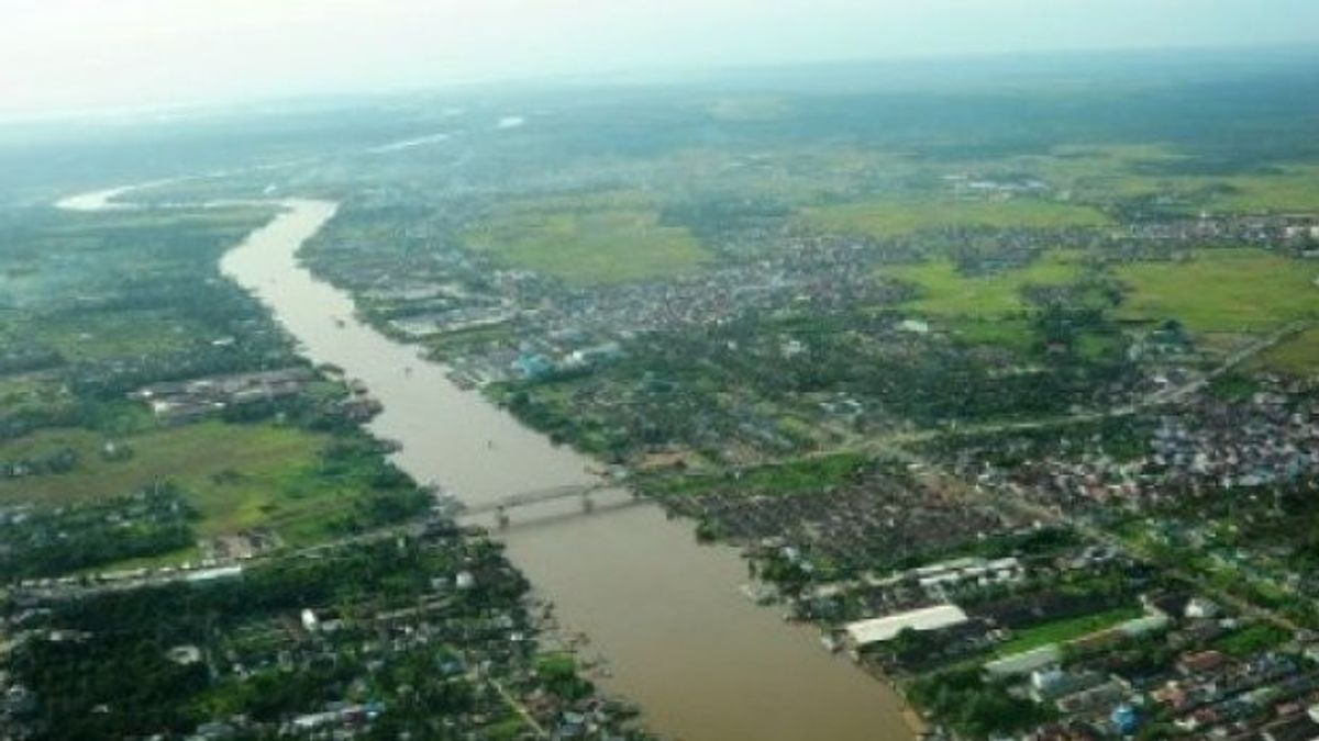 Pontianak City Government Map Traffic Security, Highlight Kapuas I Bridge And Mall During Takbiran