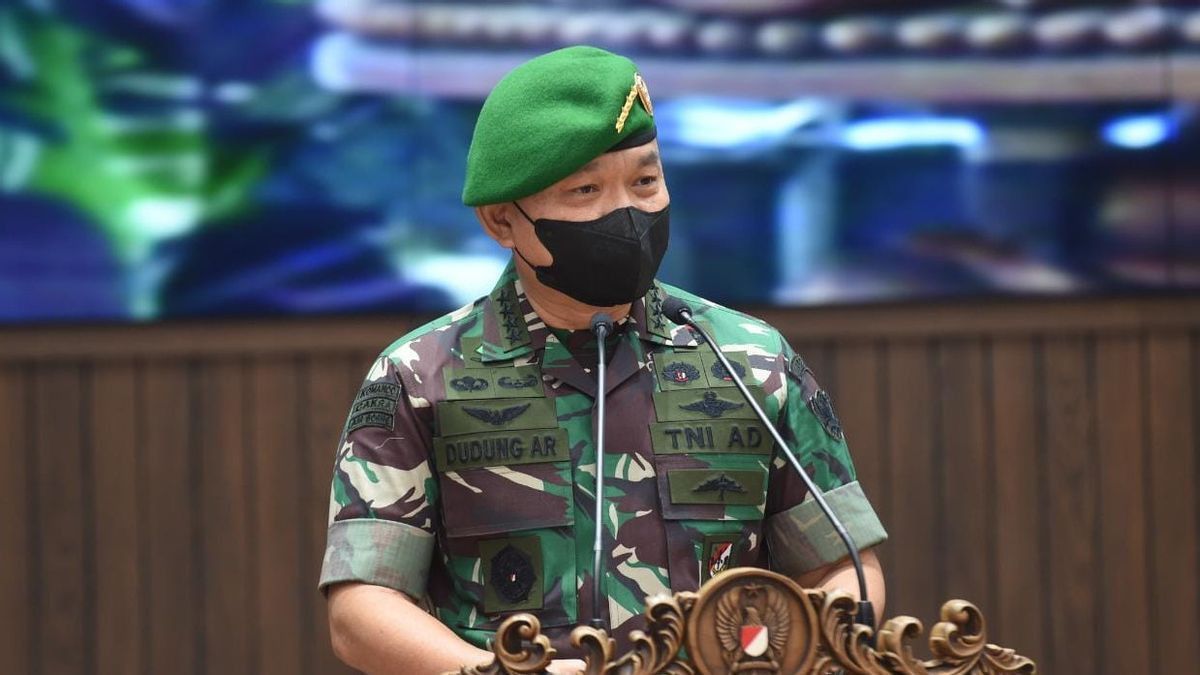 اتهام TNI-Polri بعدم الحياد في انتخابات عام 2024 ، الجنرال دودونغ في قيمة بيان ميغاواتي تندنسيوس