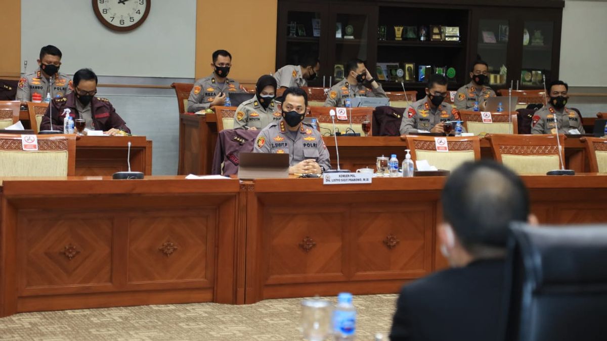 Commission III Of The House Of Representatives Called The Feasibility Test For The Candidate For Chief Of Police, Komjen Listyo Sigit, Was Only A Formality