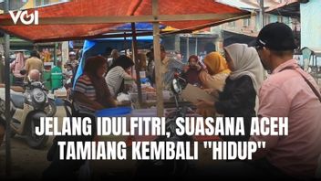 La situation d'Aceh Tamiang avant Idulfitri, beaucoup de chasse à Takjil et de shopping pour les vêtements de Pâques