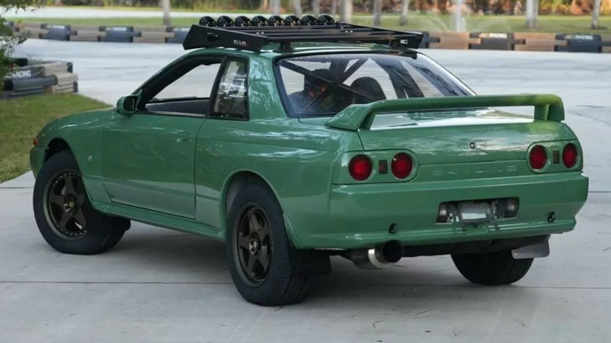 This Is What The Nissan Skyline GT-R Jadul Is Modified Like An Off-Road Safari Car