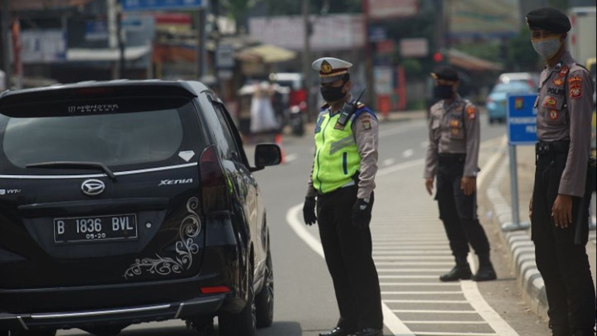 A Total Of 28 Riders Violated Odd-even Today, The Most In The Sudirman-Thamrin Area