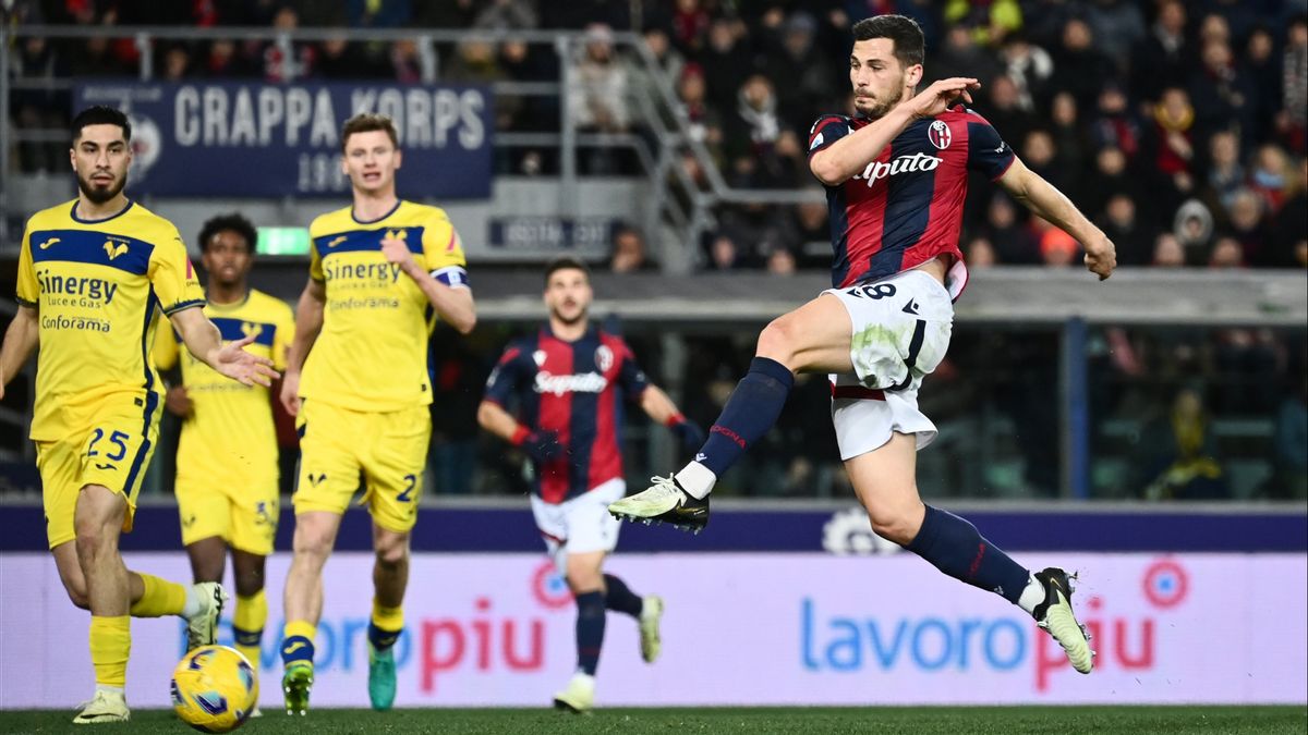 Bologna Geser Atalanta dan ke Zona Liga Champions Usai Kalahkan Verona