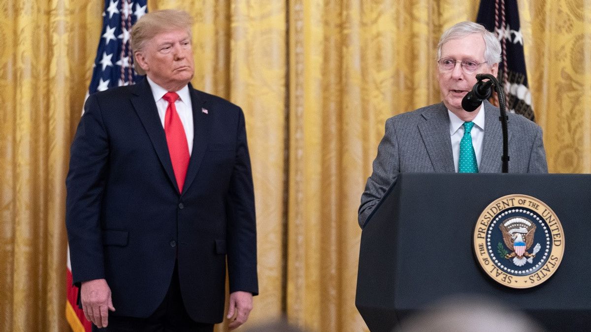 Republican Party Heats Up, Donald Trump Attacks Minority Leader Mitch McConnell