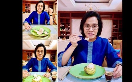 Sri Mulyani Asyik Menikmati Srikaya: Nikmat Apa yang Engkau Dustakan?