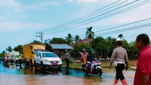 Banjir di Pidie Jaya Rendam Lima Kecamatan