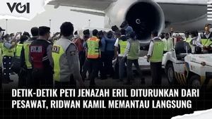 VIDEO: Detik-Detik Peti Jenazah Eril Diturunkan dari Pesawat, Ridwan Kamil Memantau Langsung