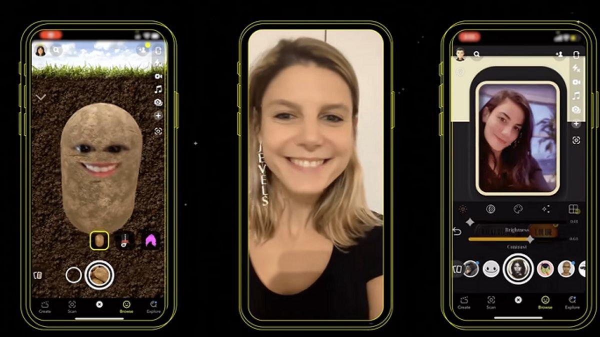 يقدم Snapchat أدوات جديدة تجعل المبدعين الفضوليين يغمرون