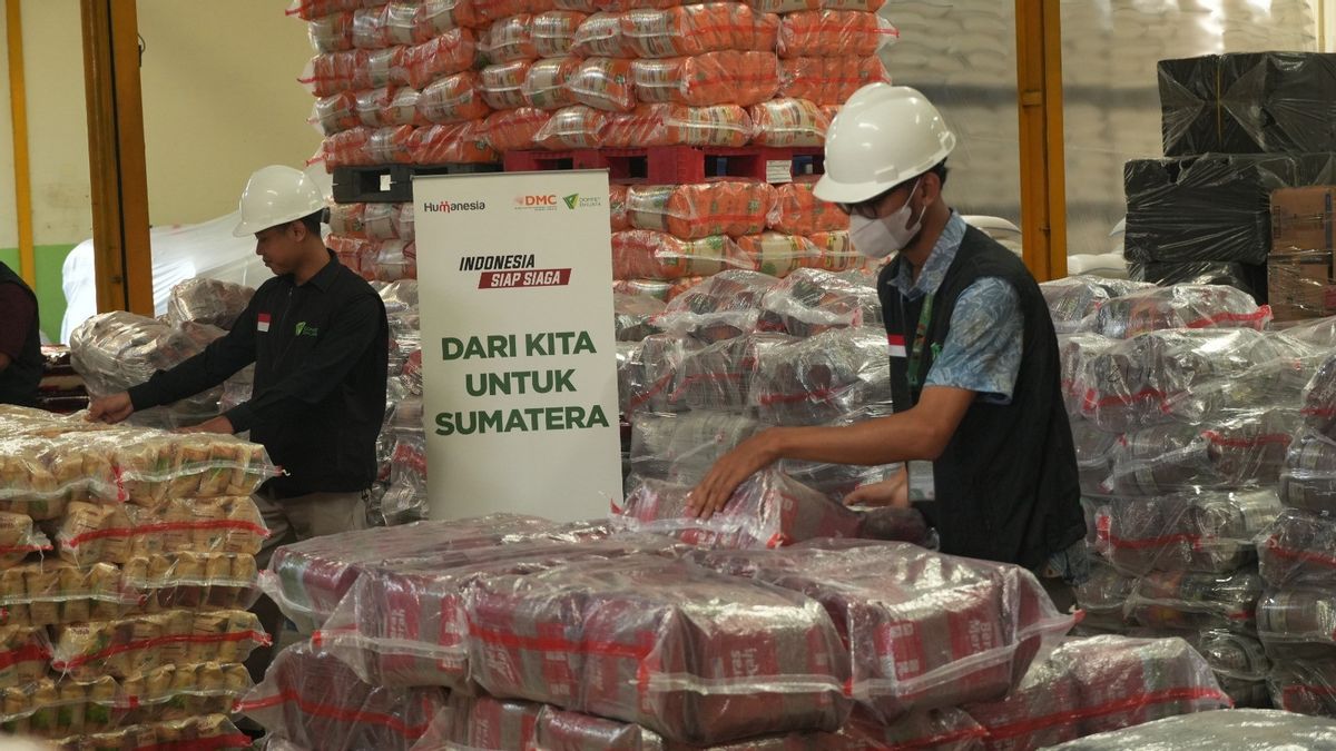 Bantuan untuk Penyintas Banjir Aceh, Sumut dan Sumbar Terus Berdatangan