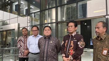 Datangi KPK Sore Hari, Erick Thohir dan Pimpinan Bahas UU BUMN hingga Danantara