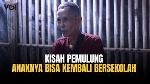 Ayah Pemulung Tak Menyangka, Anaknya Bisa Kembali Bersekolah